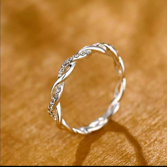 Jewelry | New Twisted Rope Hemp Flowers Ring | Poshmark